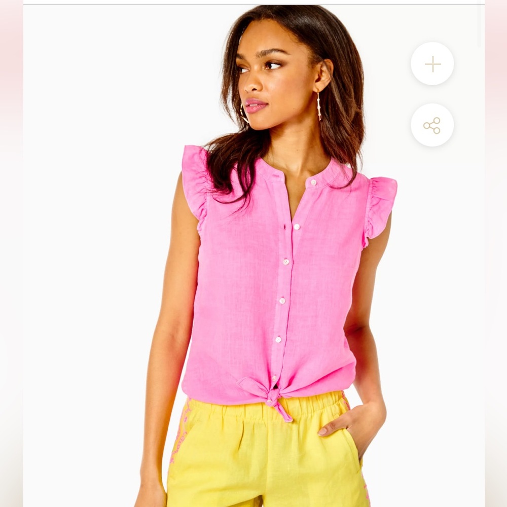Briette Button Down - Lilly Pulitzer
